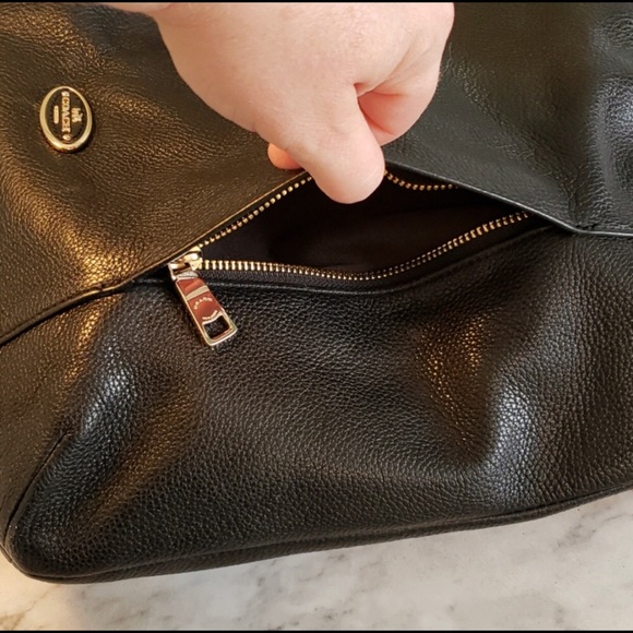 Authentic vintage bucket  Coach Pebble leather rare bag👛 - Picture 4 of 8